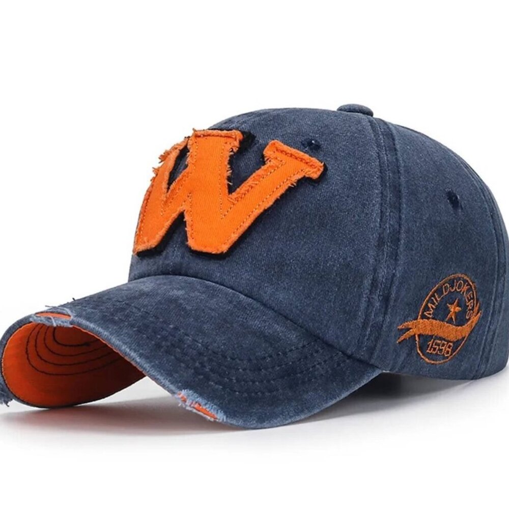 Motorcycle Racing Hat, Retro Vintage Style, Adjustable Strap